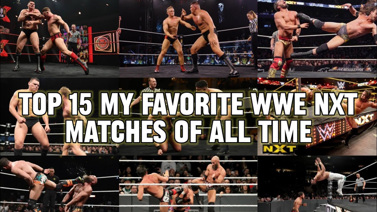 Top 15 My Favorite NXT Matches Of All Time