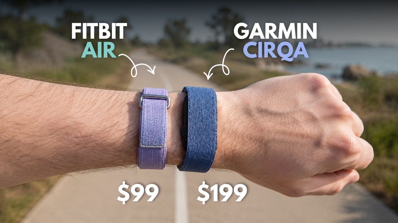 Garmin CIRQA против Fitbit Air: стоит ли Garmin своих денег?