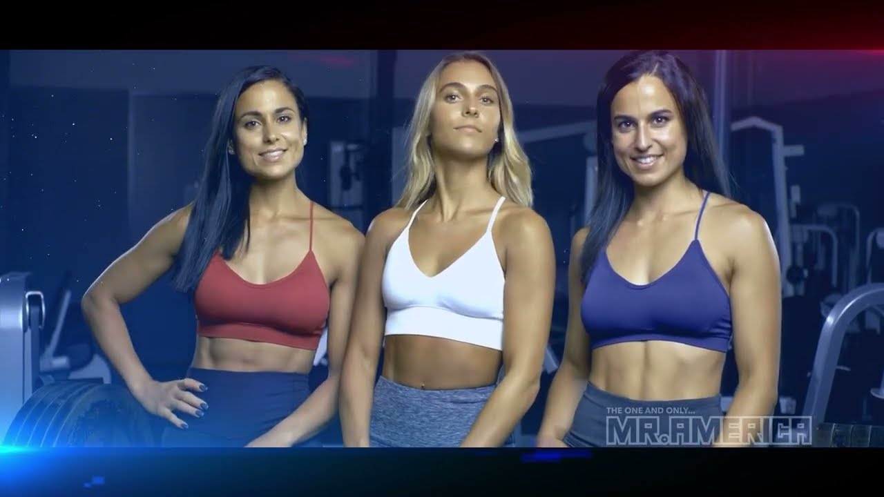 Mr. America promo bikini division