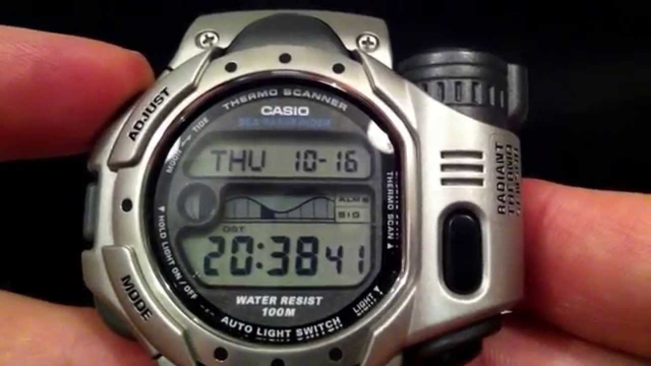 Casio Thermo Scanner Watch SPF-10