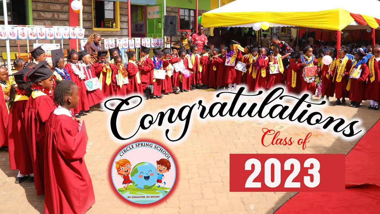 Circle Spring Academy PP2 Graduation Year 2023