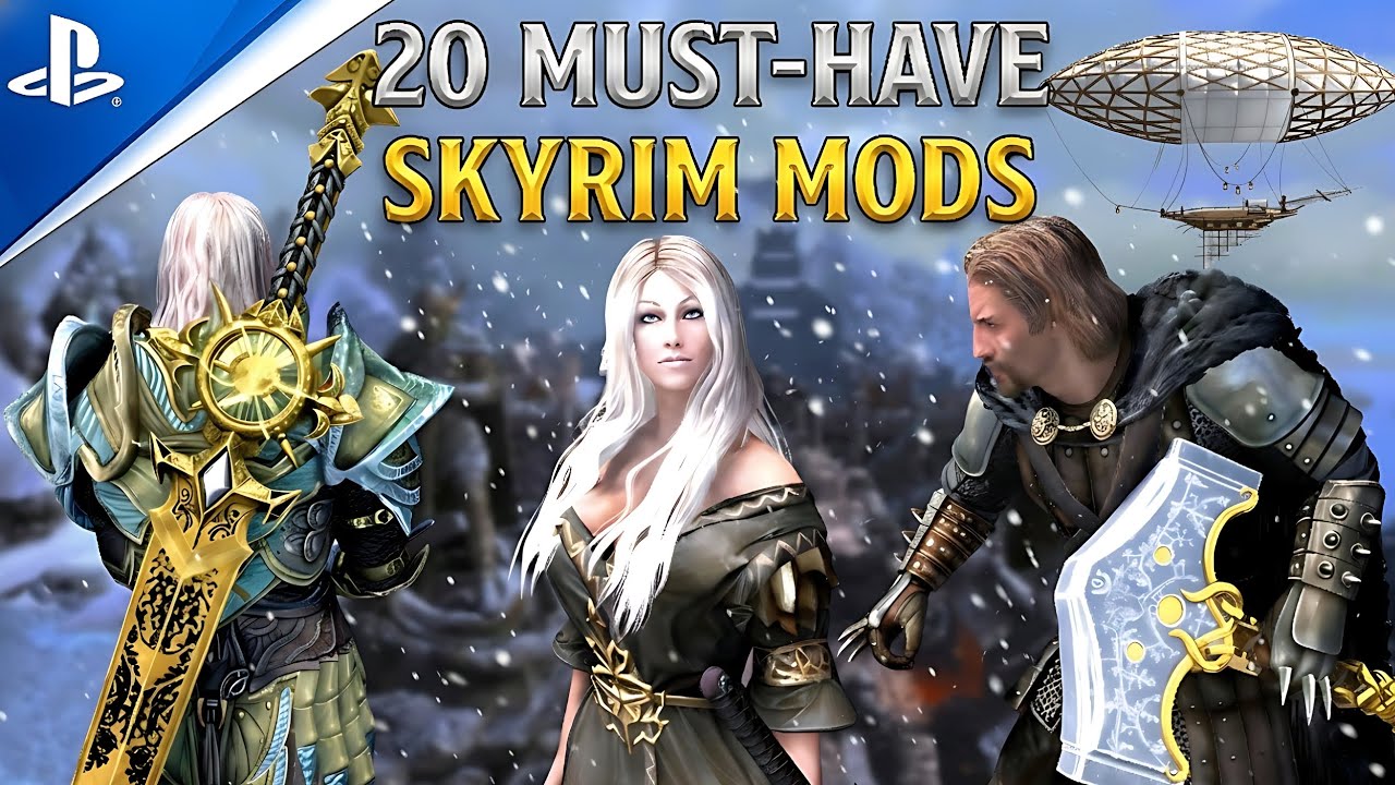 Best Skyrim Mods Ever? These 20 Are Insane (PS4, PS5, XBOX, and PC)