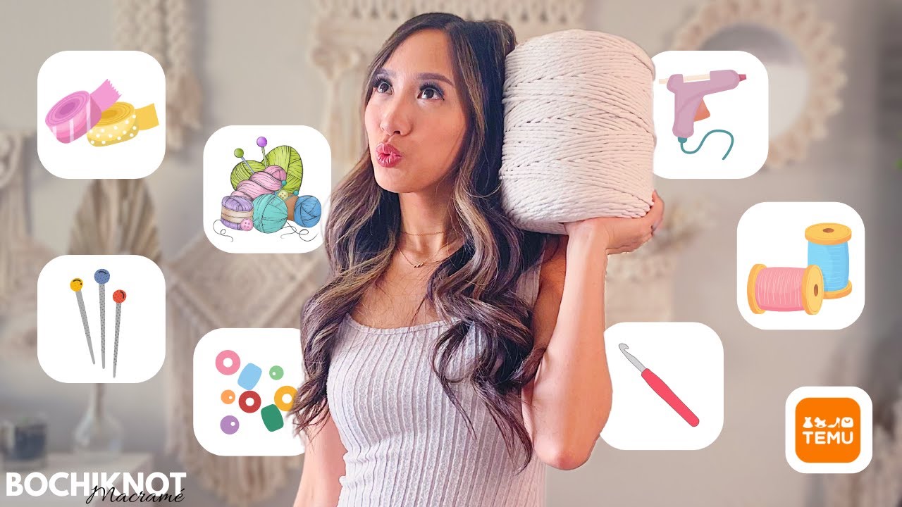 15 USEFUL Macrame Tools & Supplies