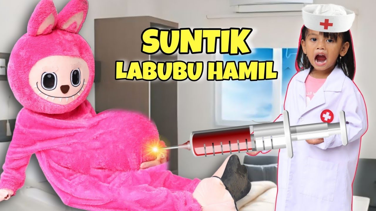 GAWAT 😱 LABUBU HAMIL DI SUNTIK DOKTER GEGE | CHIKAKU FAMILY