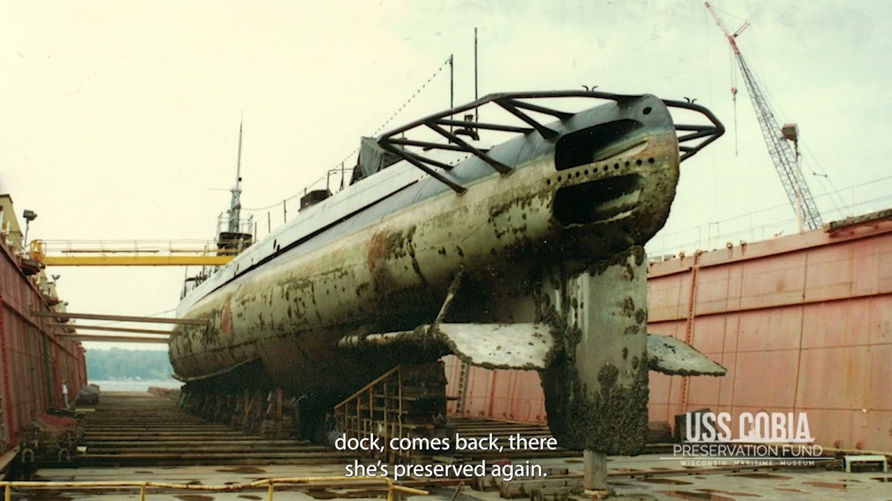 USS COBIA Dry Dock Campaign
