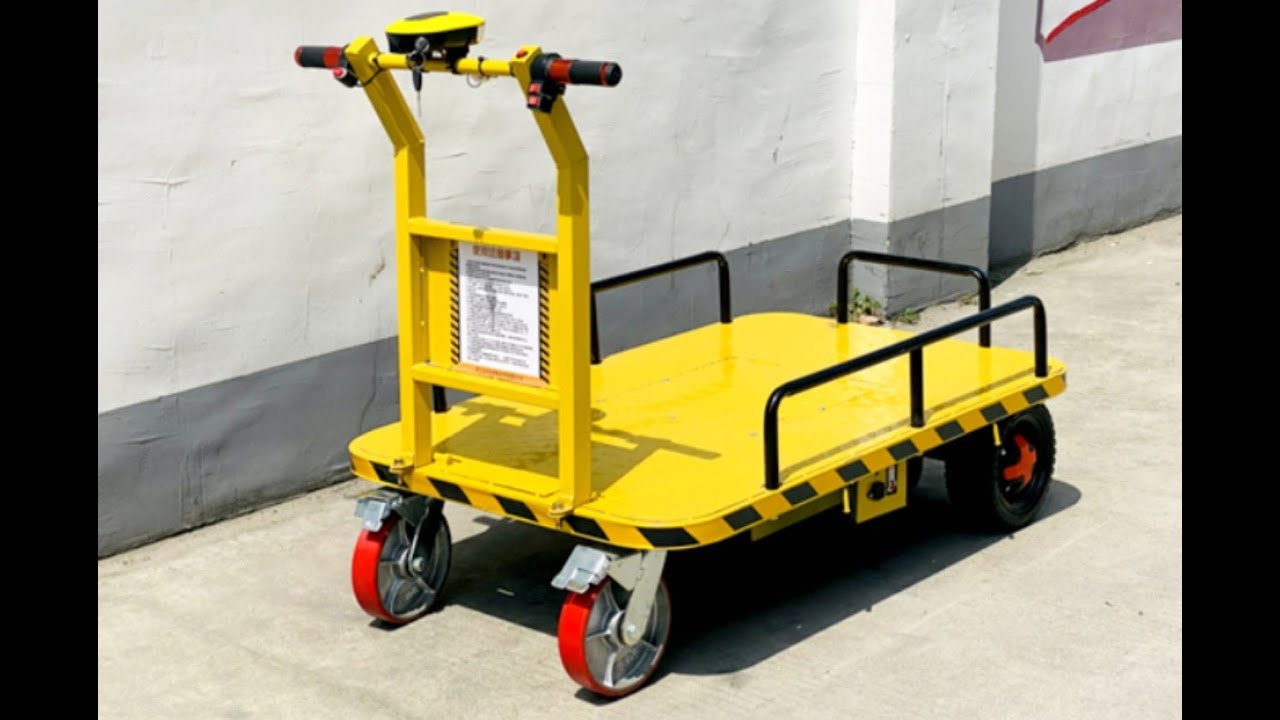 Giới thiệu xe điện đẩy,kéo hàng trong nhà xưởng - ST120