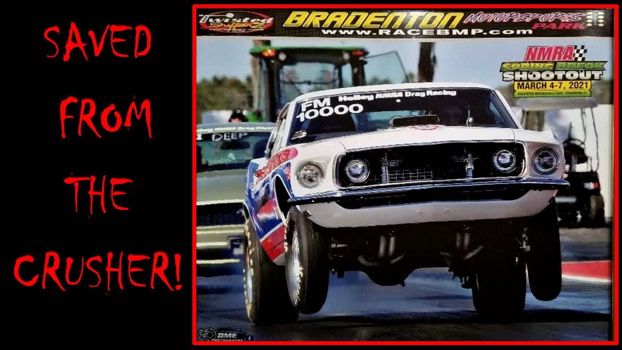 1969 Mustang 428CJ Mach1 Boss302 test car bought from Hubert Platt NHRA SS/GA National Record Holder