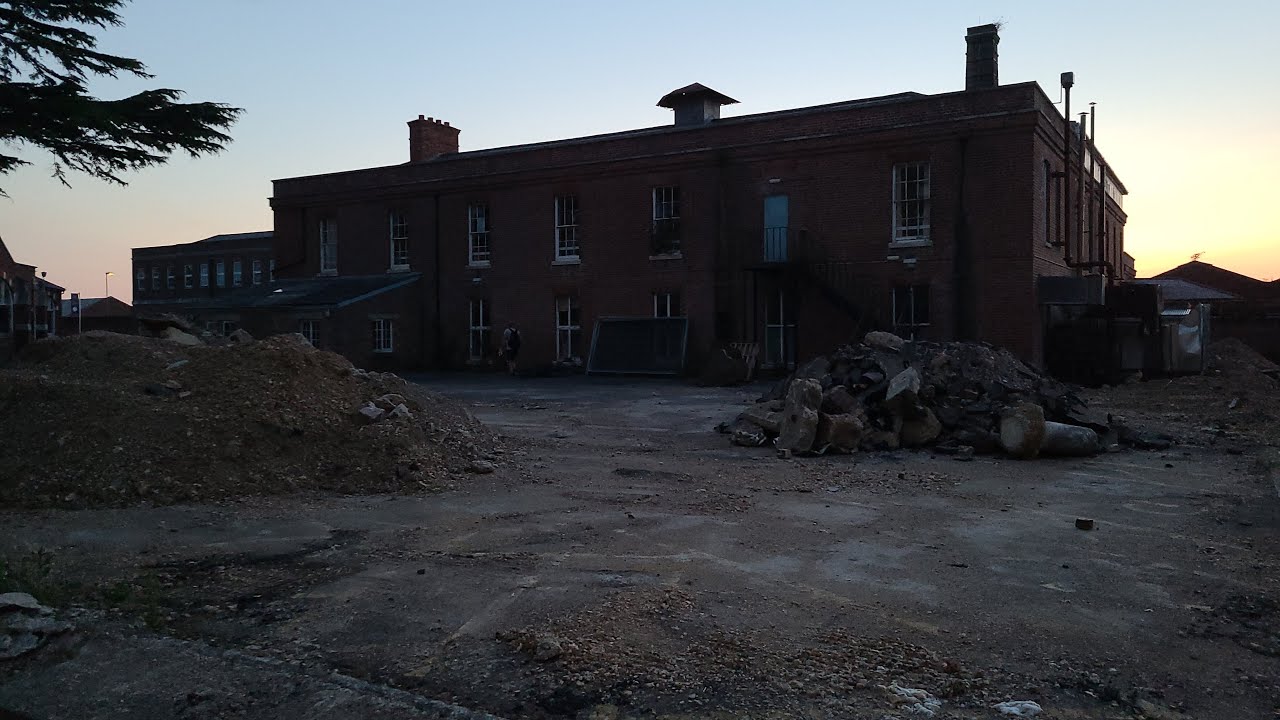Royal Haslar Military Hospital | creepy abandoned buildings
