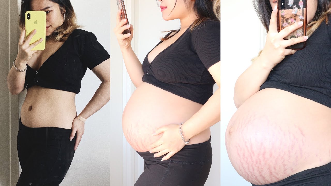 Pregnancy transformation (week by week)