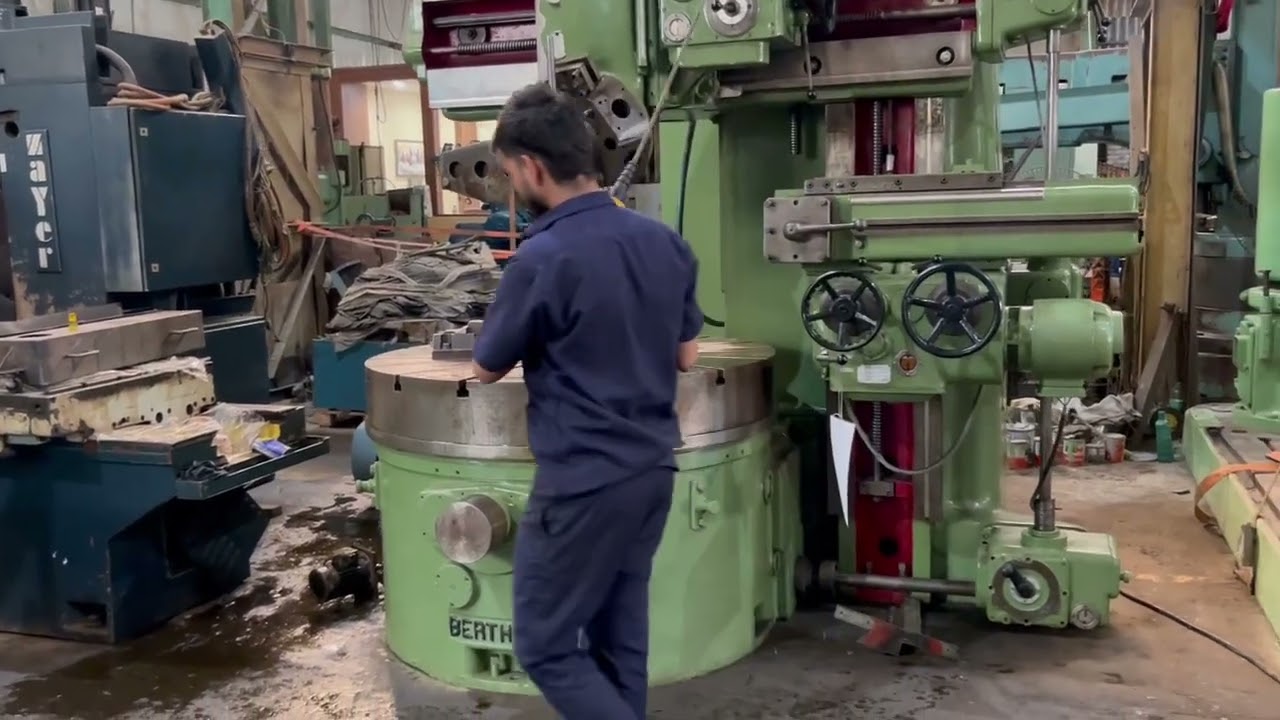 BERTHIEZ 8820 (VTL) Vertical Turret Lathe Machine