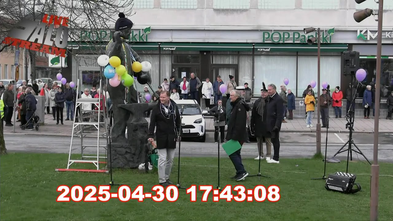Seppä Laurin lakitus Vappu 2025