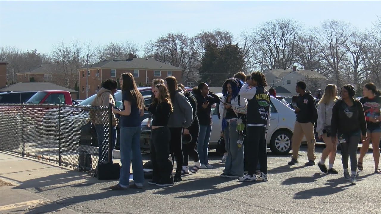Students walk out at Rock Island High School