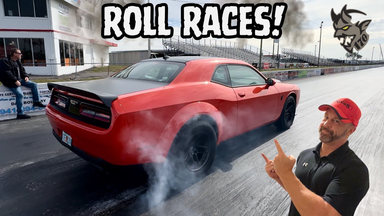 I tried roll racing the Demon 170.  This was a Mess!