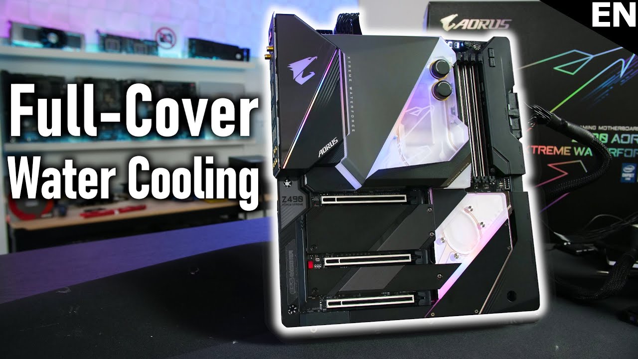 500&euro; Water Block! The MOST EXPENSIVE Z490 Mainboard AORUS Xtreme Waterforce in Preview