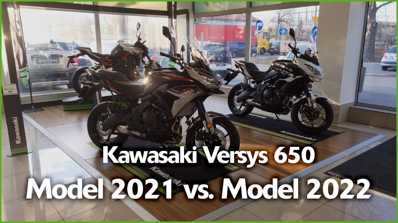 Por&oacute;wnanie Modeli Versys 650 | Nowy jest lepszy?