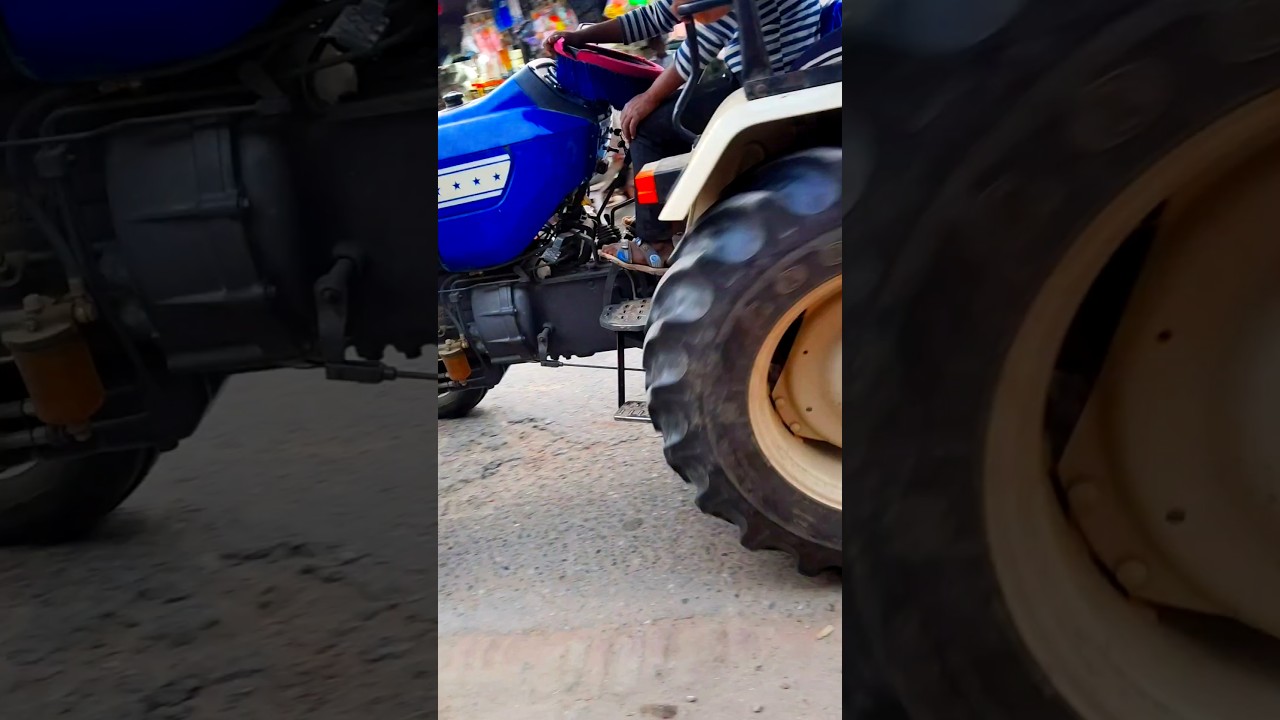 amazing video new tractor 🚜 and DJ