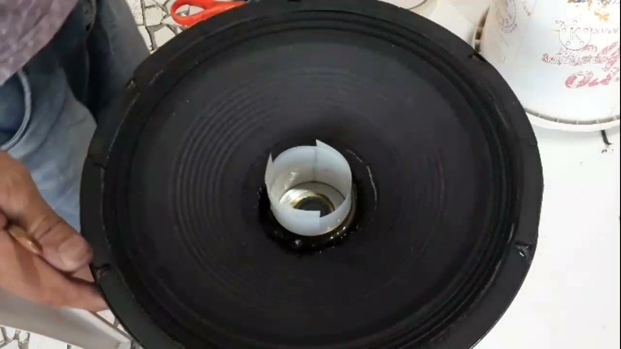 Como troca a bobina do altofalante sem precisar substituir o cone