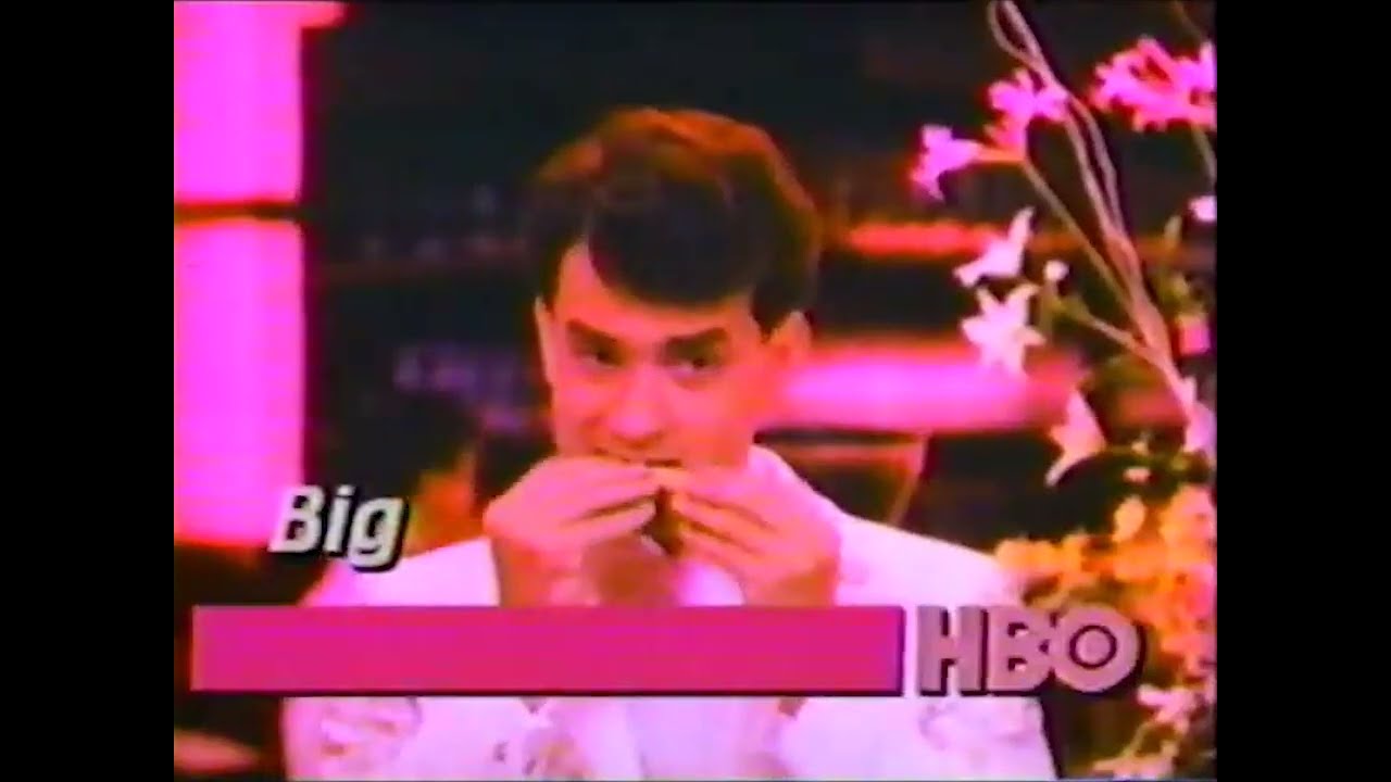 Big HBO TV Airing Ad (1989)