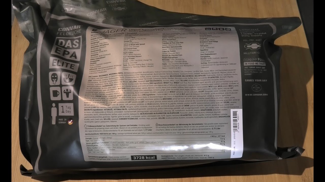 Convar Elite EPA Typ J&auml;ger (MHD 2033)
