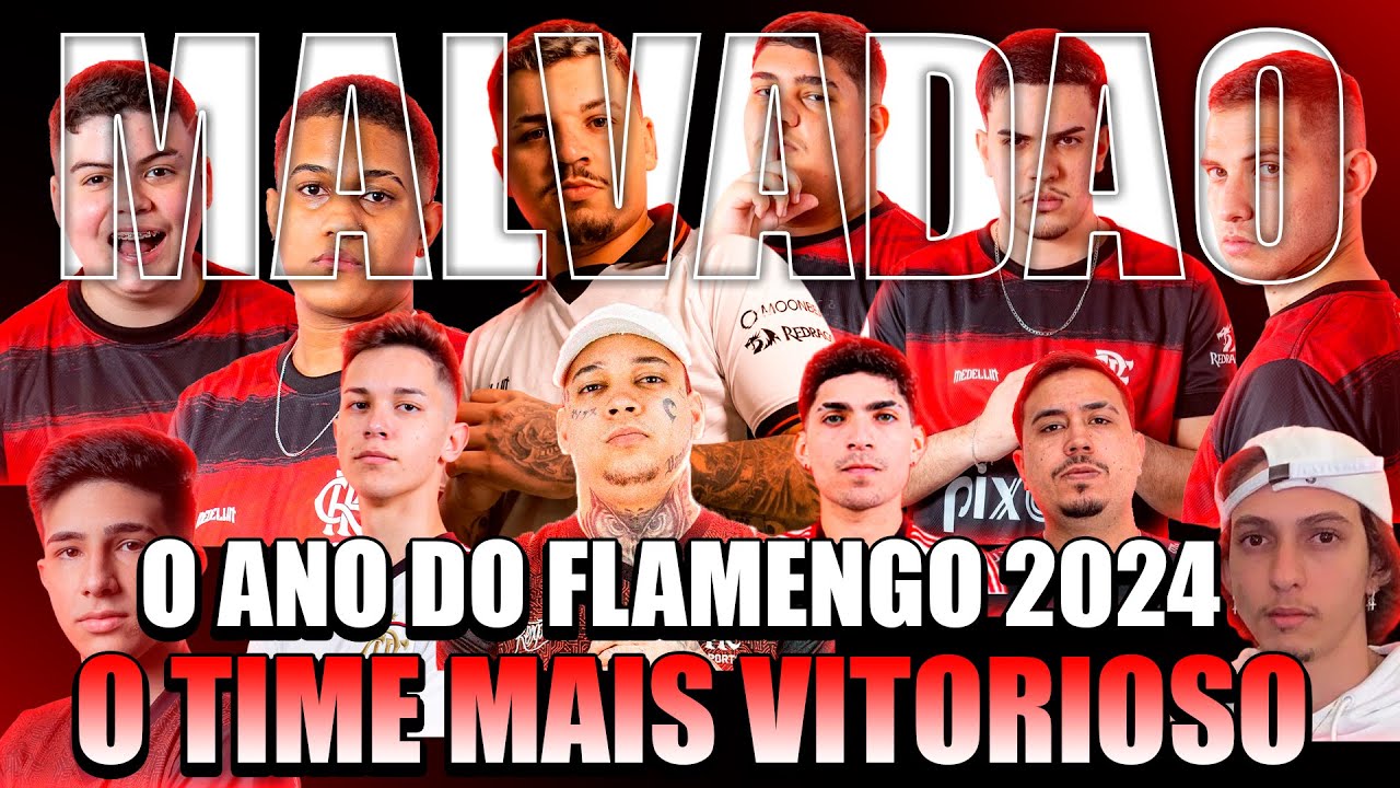 O TIME MAIS VITORIOSO EM 2024: O MELHOR ANO do FLAMENGO no EMULADOR !