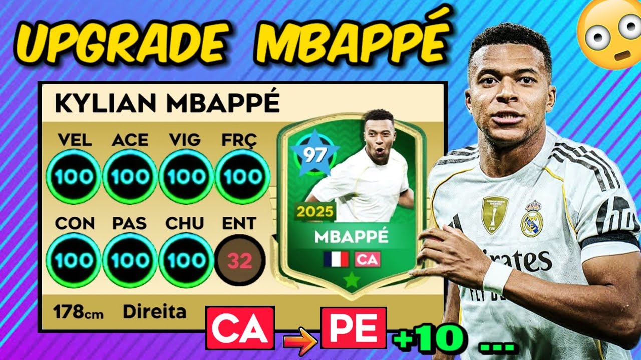 DLS 26 | UPANDO O MBAPPE CARTA VERDE NO DREAM LEAGUE SOCCER 26 😍❤️‍🔥 !!! QUE ABSURDO 🙏