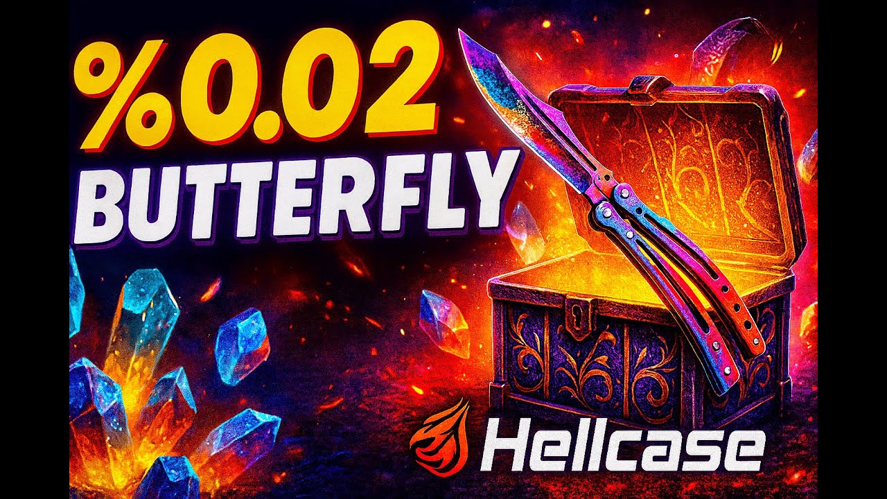 %0.02 BUTTERFLY!?!? .... Hellcase Case Opening & Promo Code 2025 🤑