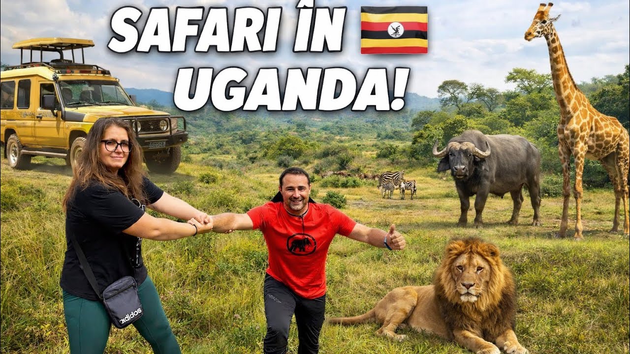 În căutarea LEILOR din Uganda-SAFARI  CU 40$-ALȚII dau MII de EURO pentru ASTA 