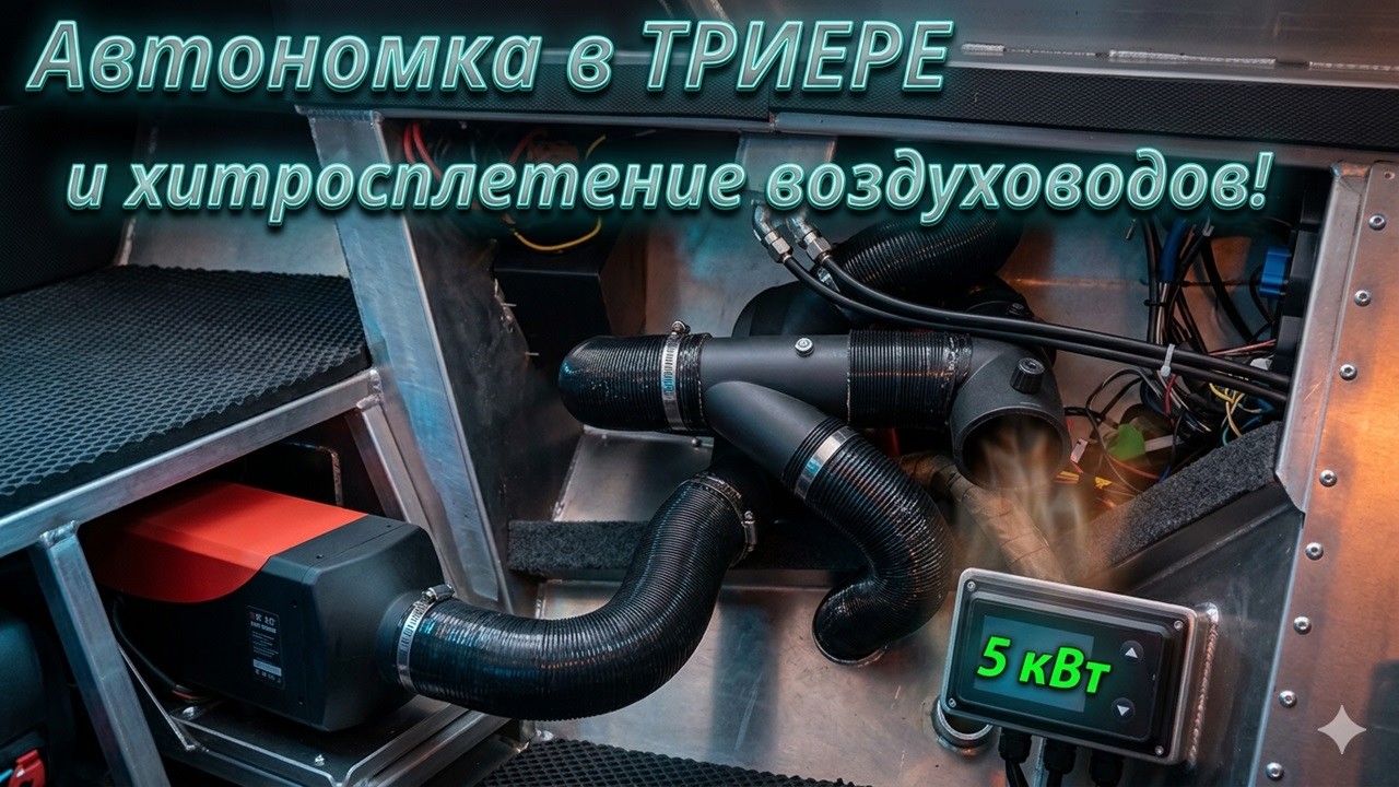 Автономка на лодке уникальное хитросплетение воздуховодов!  ПОДРОБНЫЙ ОБЗОР.