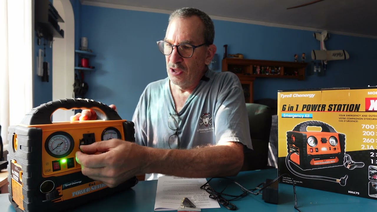 BS ONE Jump Starter, 700A Peak Current Car Battery Charger
