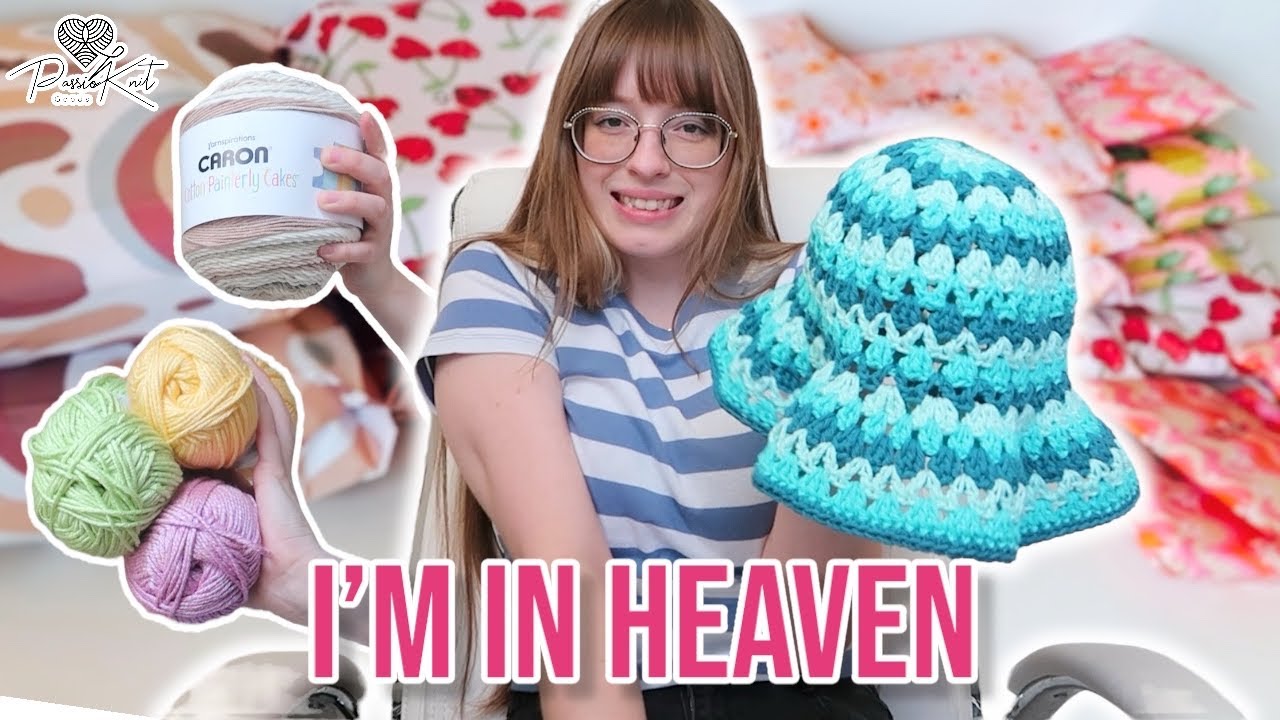 Website Restock!! Yarn Haul!! New Design!! | PassioKnit Vlog