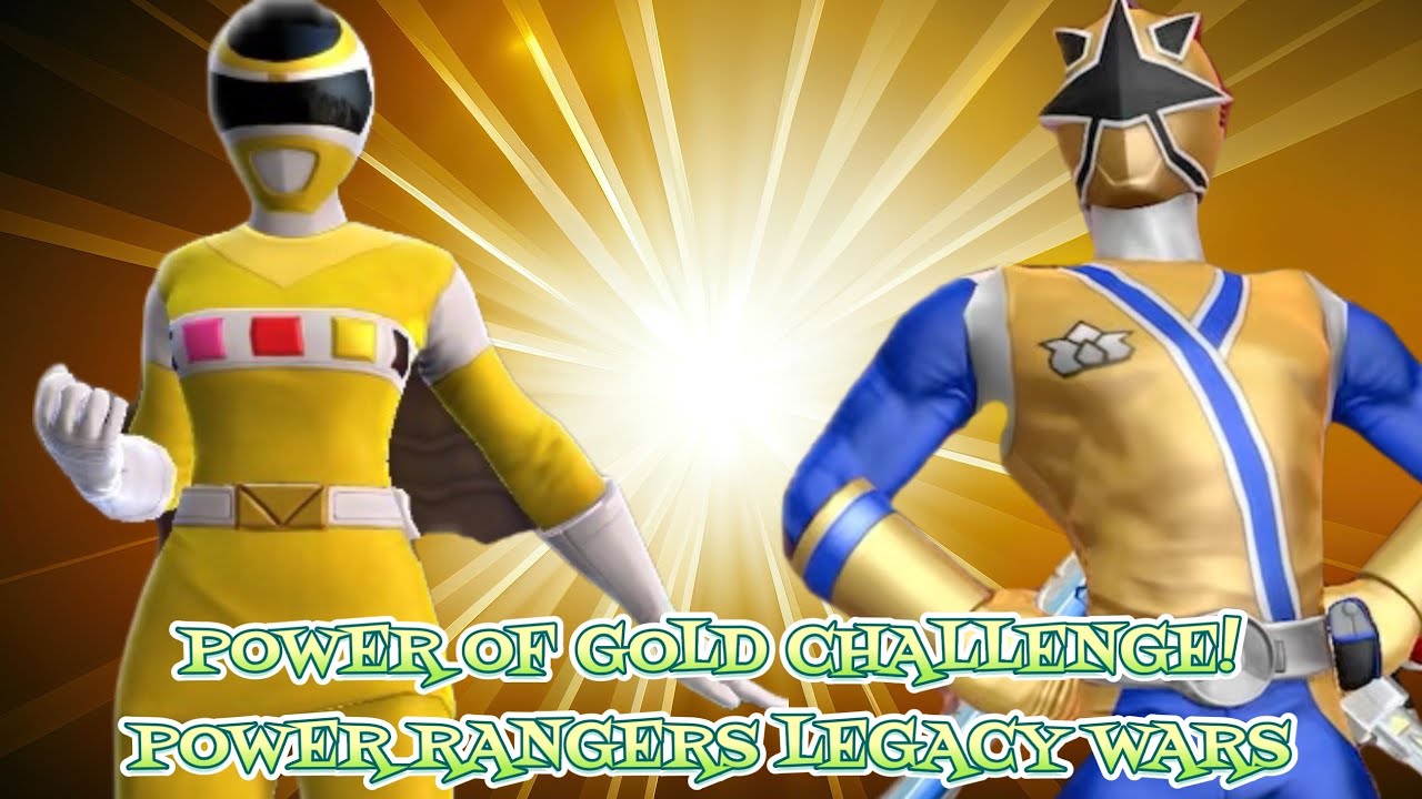 Power of Gold Challenge: Ashley And Antonio! Power Rangers Legacy Wars Gameplay 