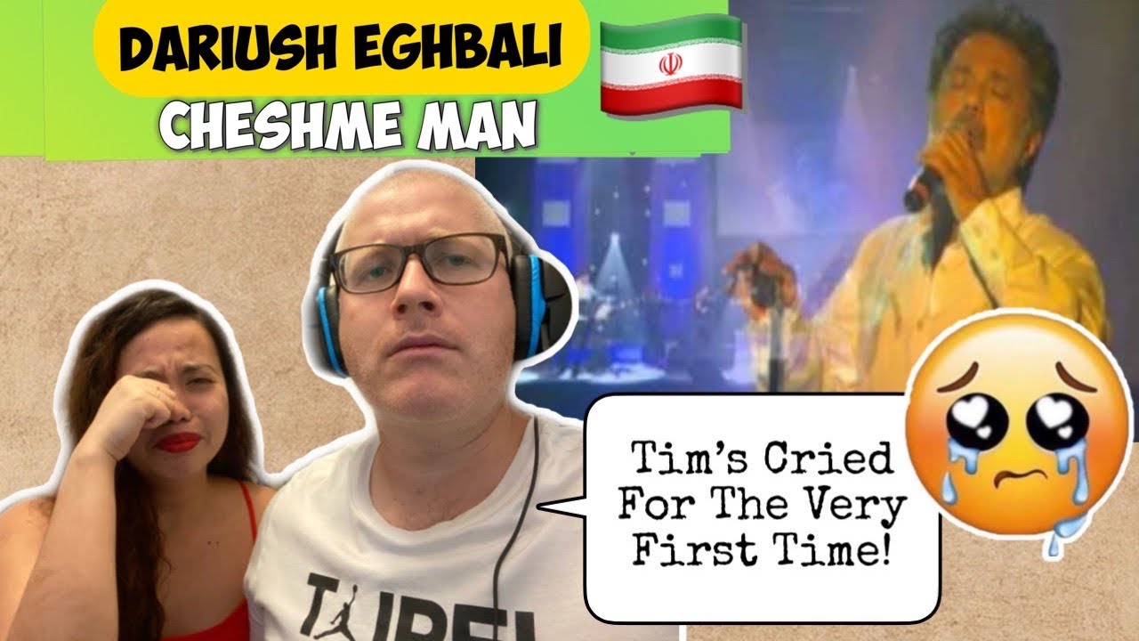 DARIUSH EGHBALI - CHESHME MAN | REACTION! TIM'S CRIED 😢❤️