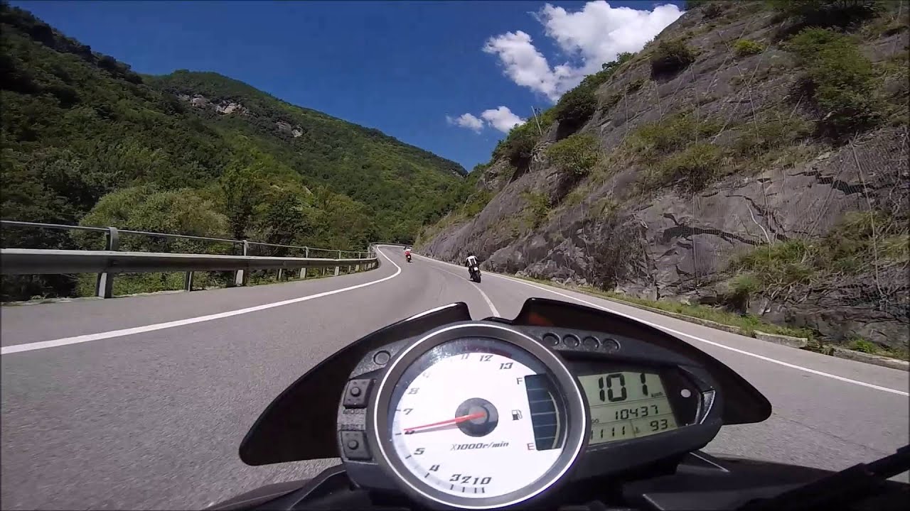 KAWASAKI Z1000 ON BOARD GOPRO HERO 4 EXHAUST SOUND HD