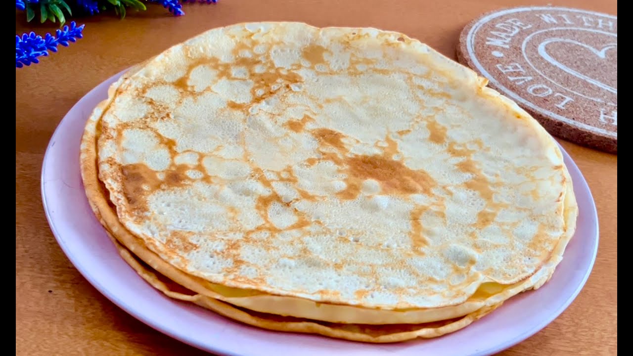 Thin Milk Pancakes | The Best Pancake Recipe