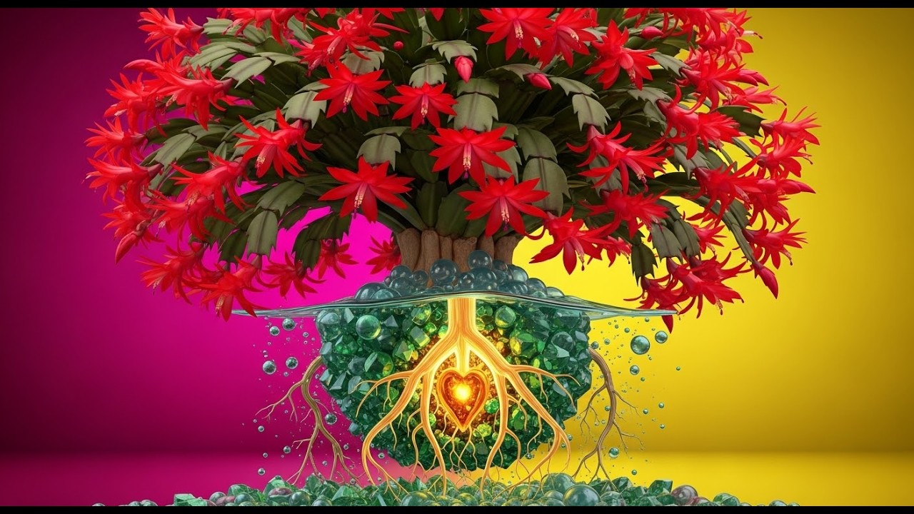Just Use Soda Water! Christmas Cactus Buds and ZZ Plants Will Root 100%
