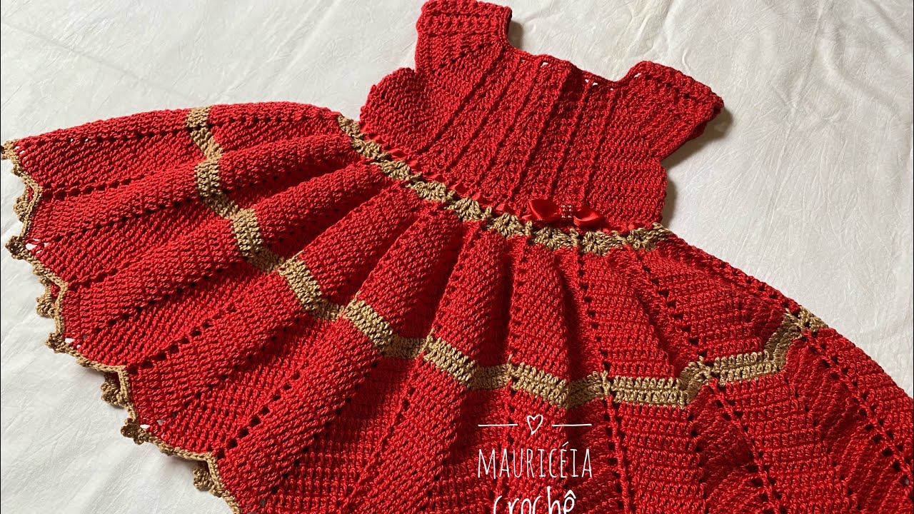 Vestido de crochê 🧶