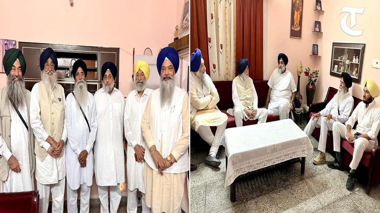 Joint candidate for Sangrur Lok Sabha bypoll? Sukhbir Badal meets Simranjit Singh Mann