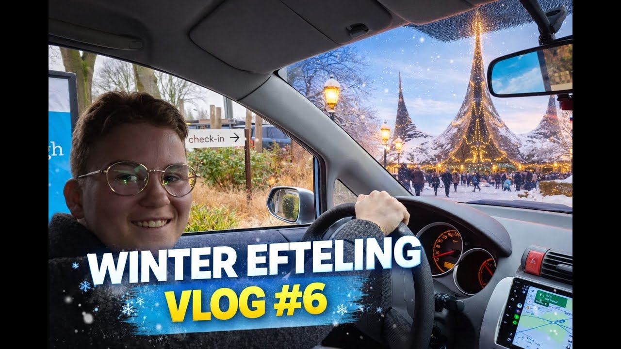 WINTER EFTELING | Vlog #6 | Je stapt hier een andere wereld binnen!