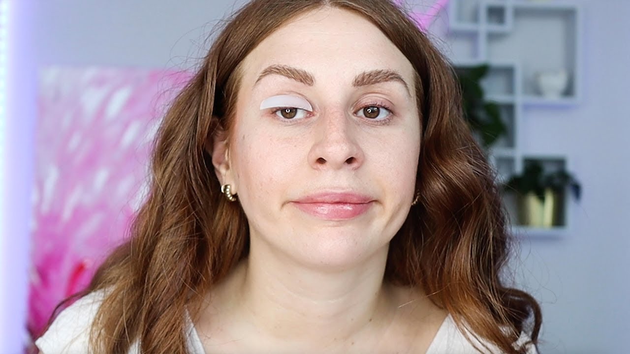 i tried giving myself an eyelash perm at home | Charlotte Dobre TV