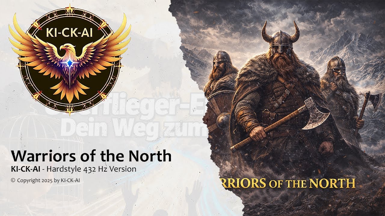 KI-CK-AI – Warriors of the North – 432 Hz | Freedom, Strength & Melodic Hardstyle