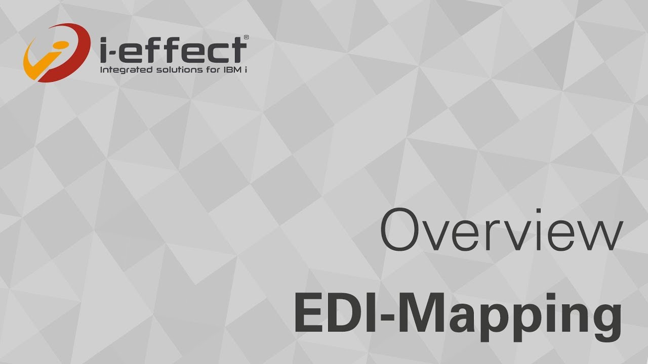 EDI Mapping on IBM i and IBM Power Systems &bull; i-effect&reg;