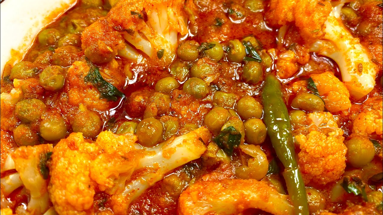 गोभी मटर मसाला साधारण सब्ज़ी पर असाधारण स्वाद | Gobhi Matar Masala recipe | Cauliflower Peas recipe