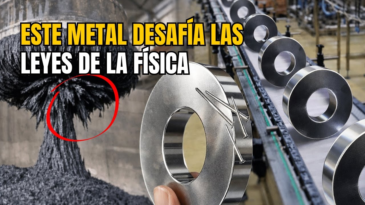 CÓMO se fabrica una fuerza invisible | El increíble proceso del imán más potente del mundo