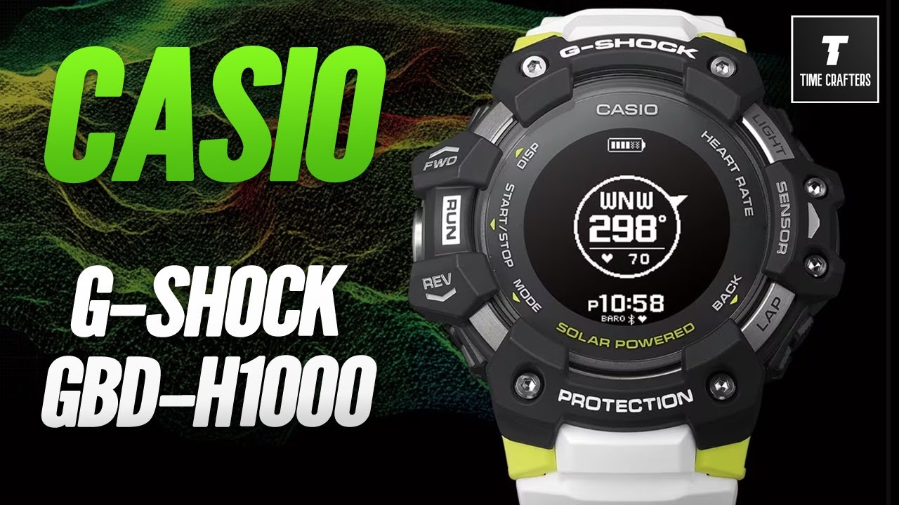 🔥 Review del CASIO G Shock GBD H1000 🔥 Mide tus pulsaciones con este reloj irrompible