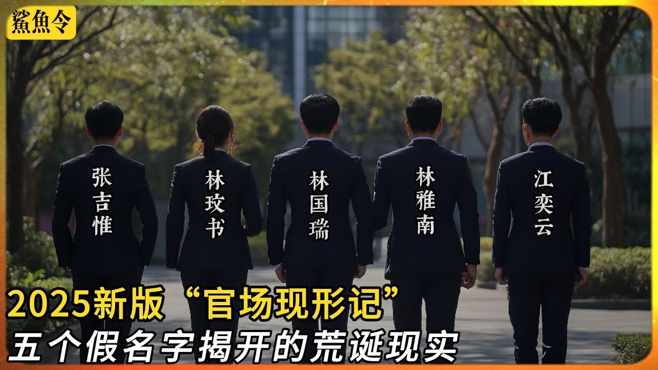 2025中国&ldquo;官场现形记&rdquo;&mdash;&mdash;五个假名字揭开的荒诞现实｜&ldquo;史上最忙五人组&rdquo;｜中国普通人名大全｜竹溪县招标文件造假