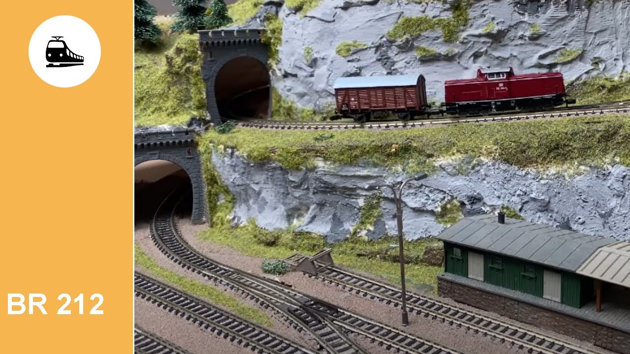 Fleischmann Spur N BR 212 - Bergfahrt | www.modellbahn-tricks.de