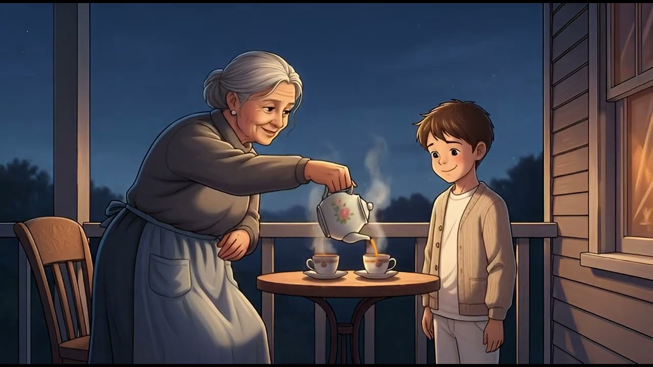 A Peaceful Morning With Grandmother’s Tea | Cozy Ghibli-Inspired ASMR Story #villagelife #ghibli