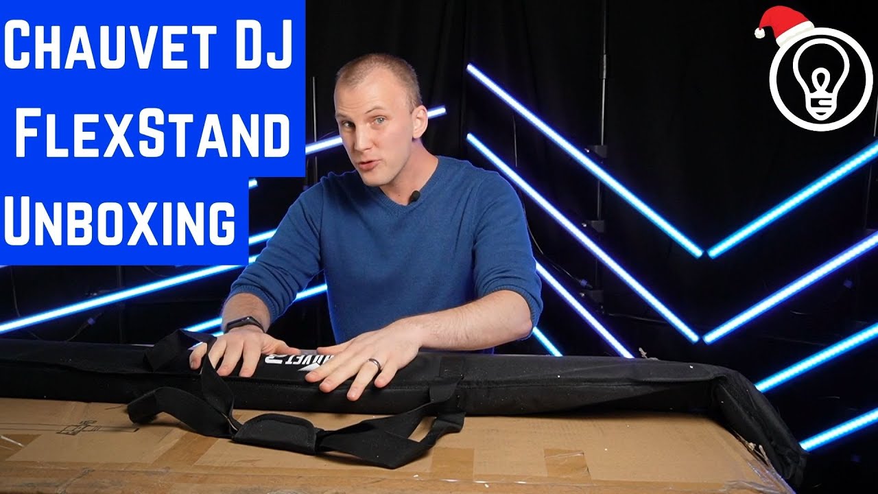Chauvet DJ FlexStand Unboxing and Assembly