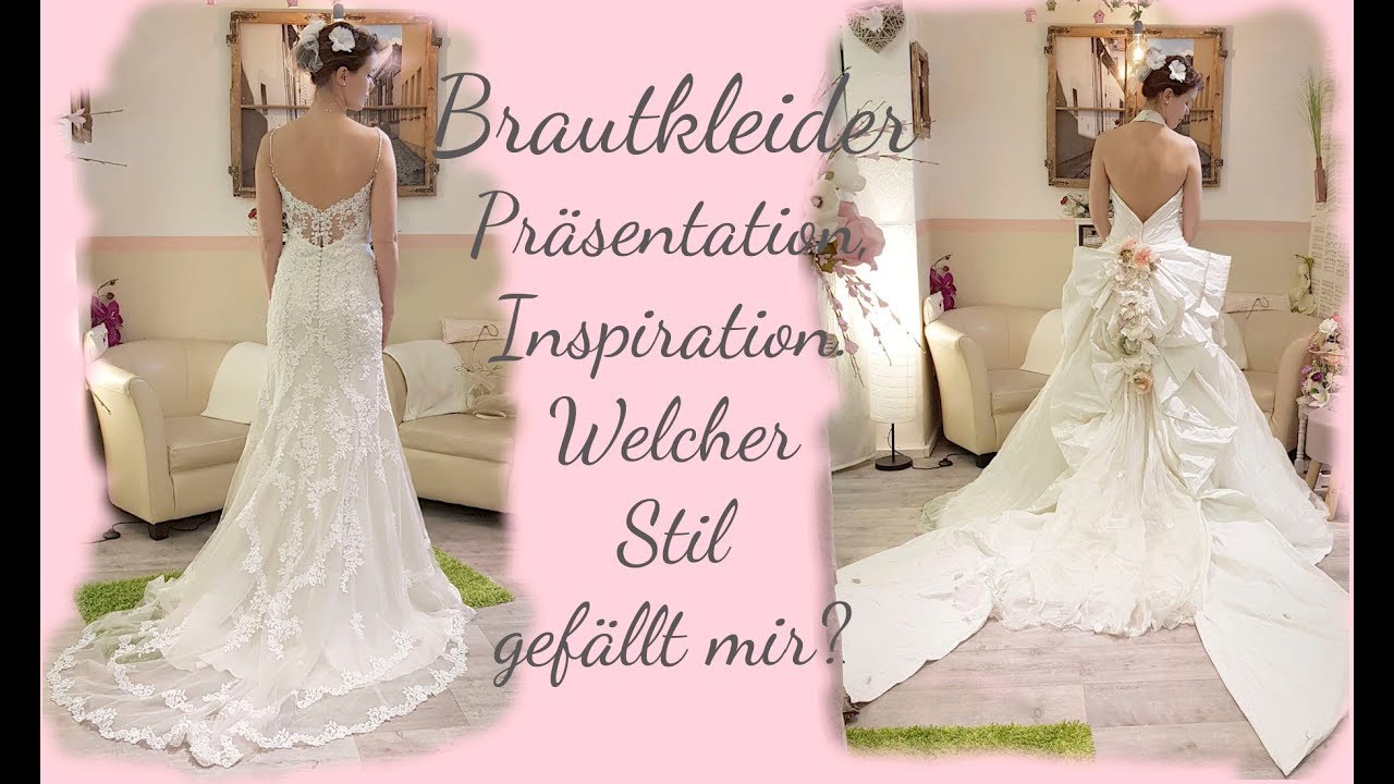 Brautkleiderpräsentation Inspirationen