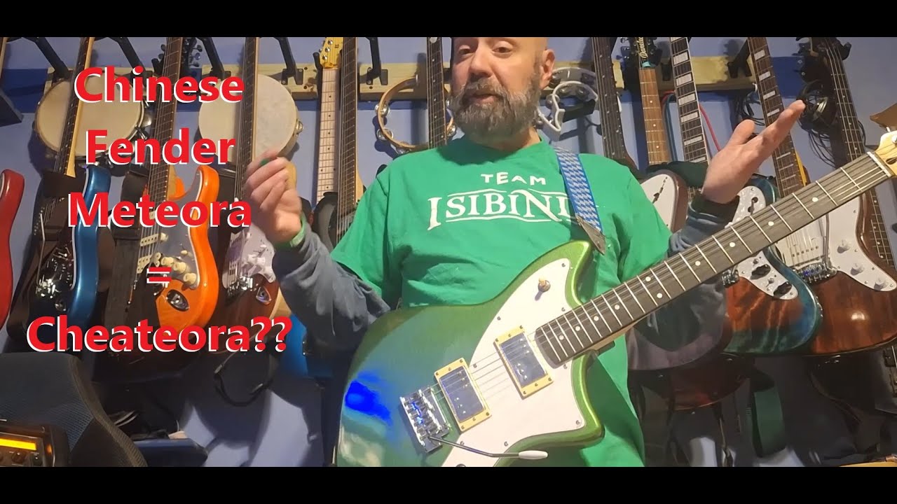 Fender Meteora knockoff... Cheateora?